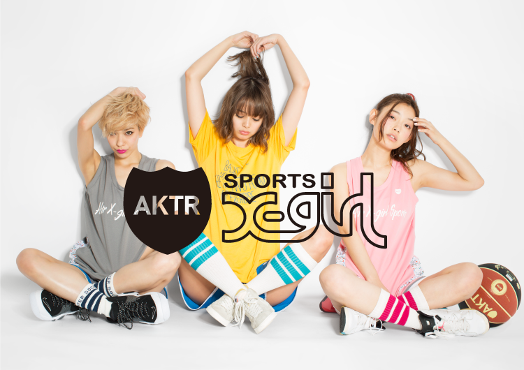 X-girl Sports x AKTR | 注目商品 | AKTR – 日本発のバスケットボール
